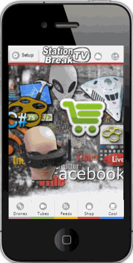 Swipe clouds preview